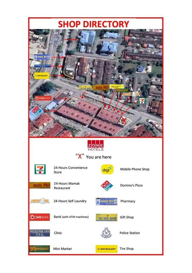 ZONE Hotels Teluk Panglima Garang Buitenkant foto